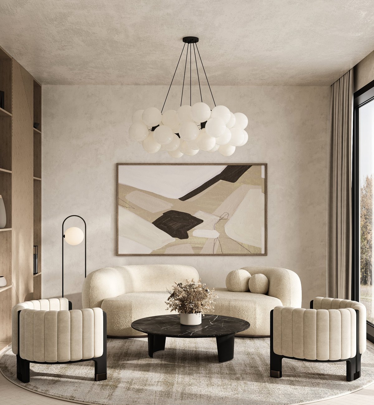 Contemporary living room